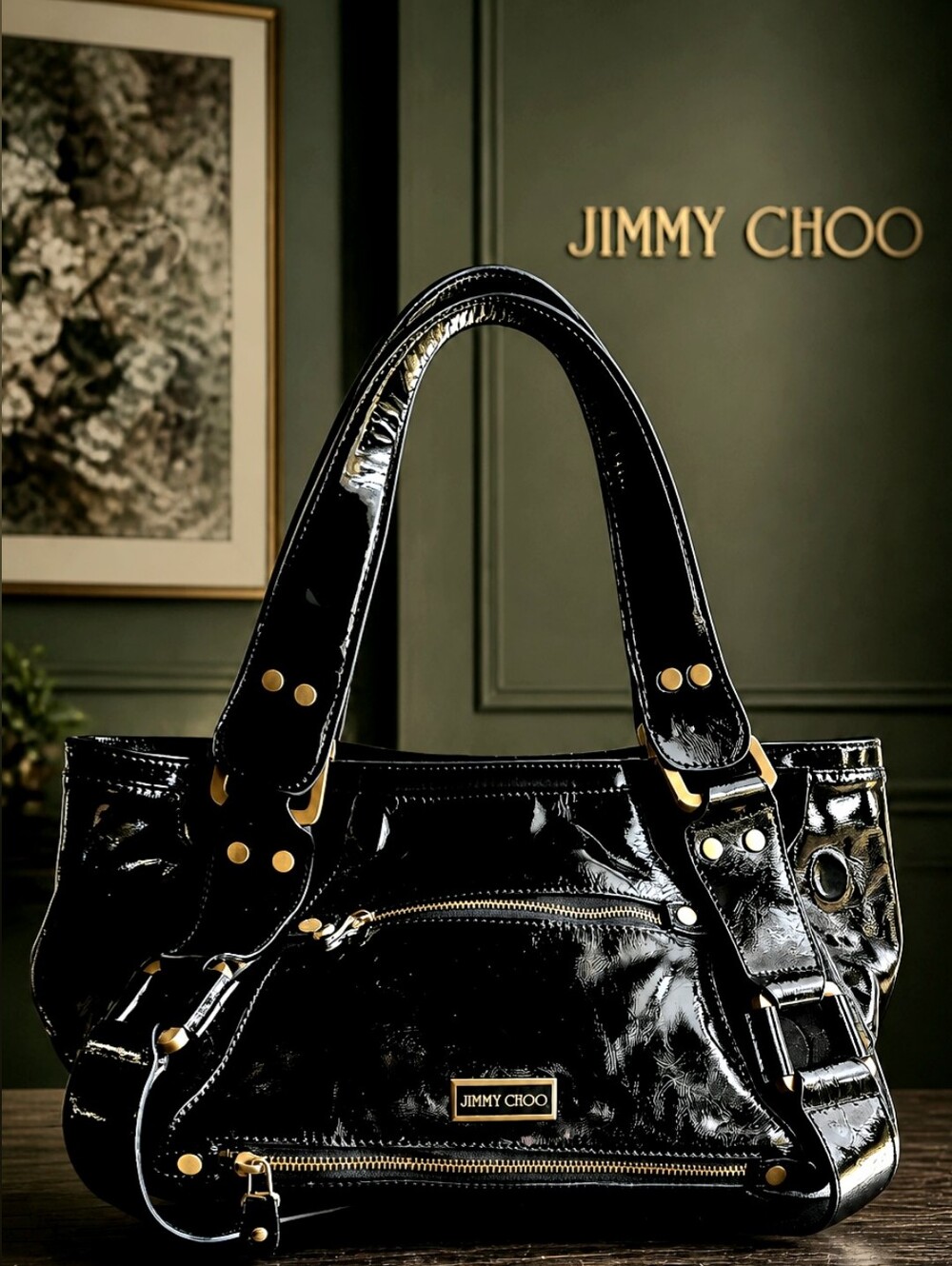 Jimmy Choo Mahala Shoulder Bag Handbag